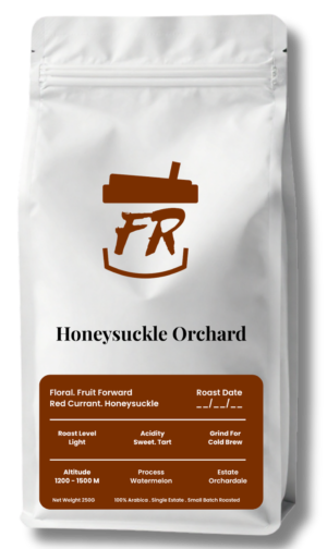 Honeysuckle Orchard specialty coffee bag — Five Roam Coffee