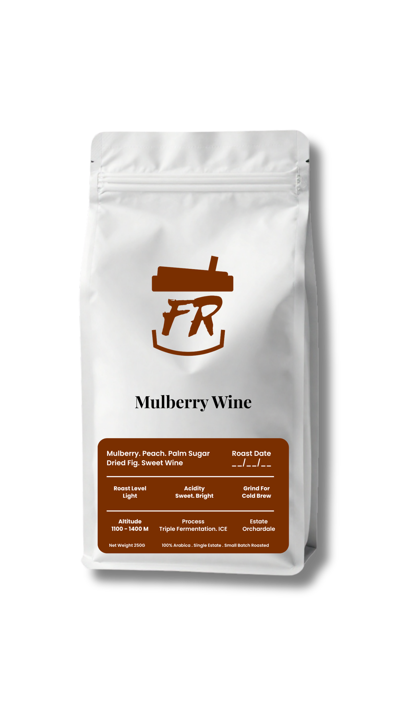 Mulberry Wine specialty coffee bag — Five Roam Coffee