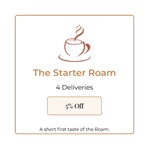 the starter roam, five roam bundle, 4 deliveries
